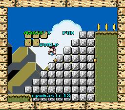 Mario's Fun World Demo Levels 2 (SMW1 Hack)